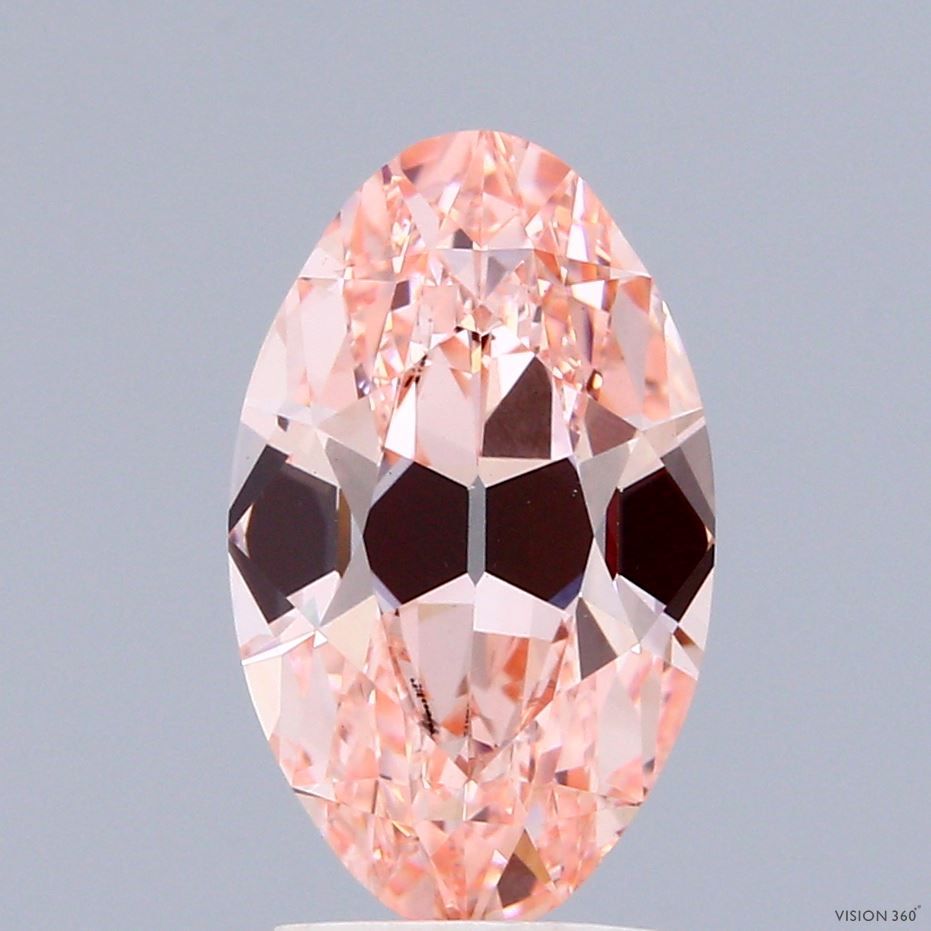 3.00 ct. oval Lab Grown Diamond front image