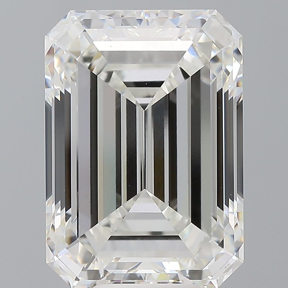 9.52 ct. emerald Lab Grown Diamond front image
