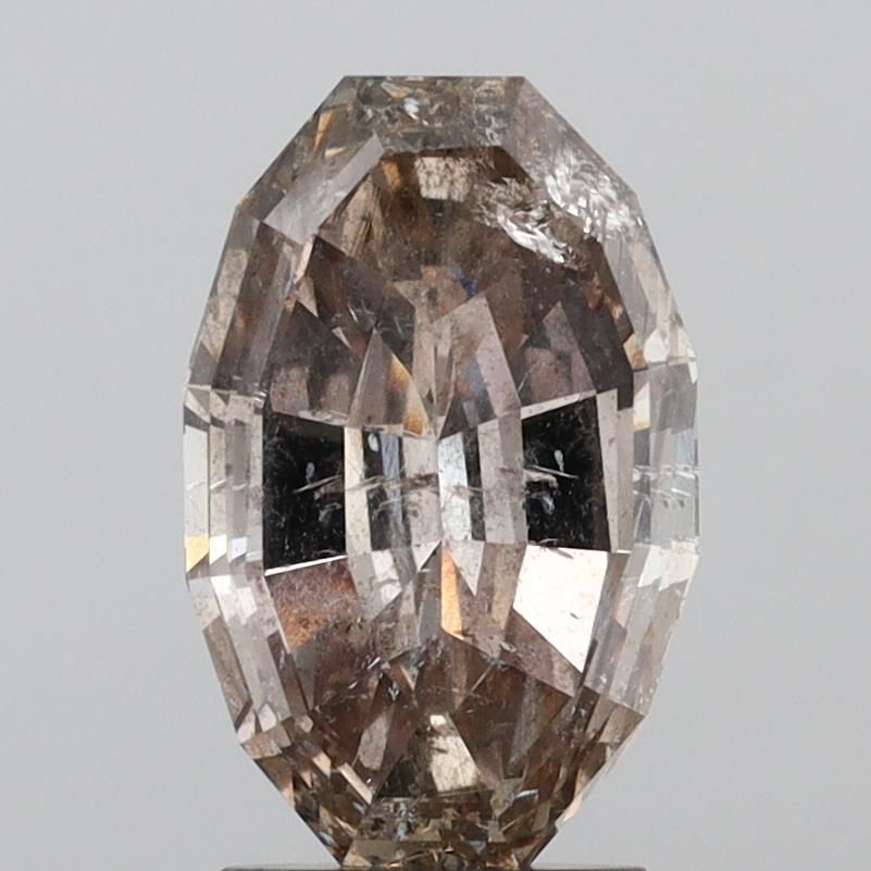 Diament 3.05 ct Fancy Light Brown/I1