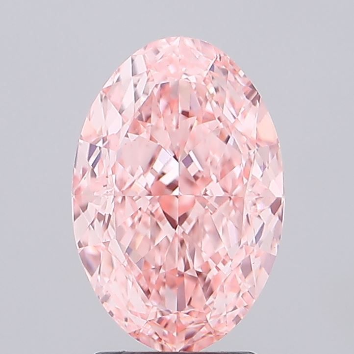 3.01 ct. oval Lab Grown Diamond front image