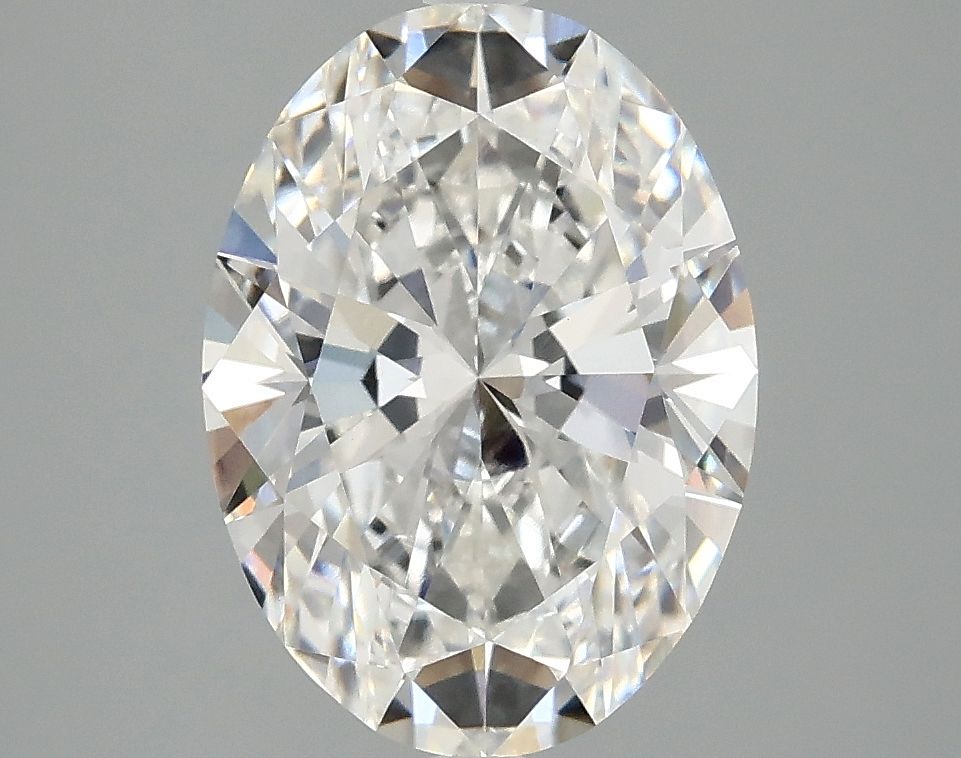3.02 ct. oval Lab Grown Diamond front image