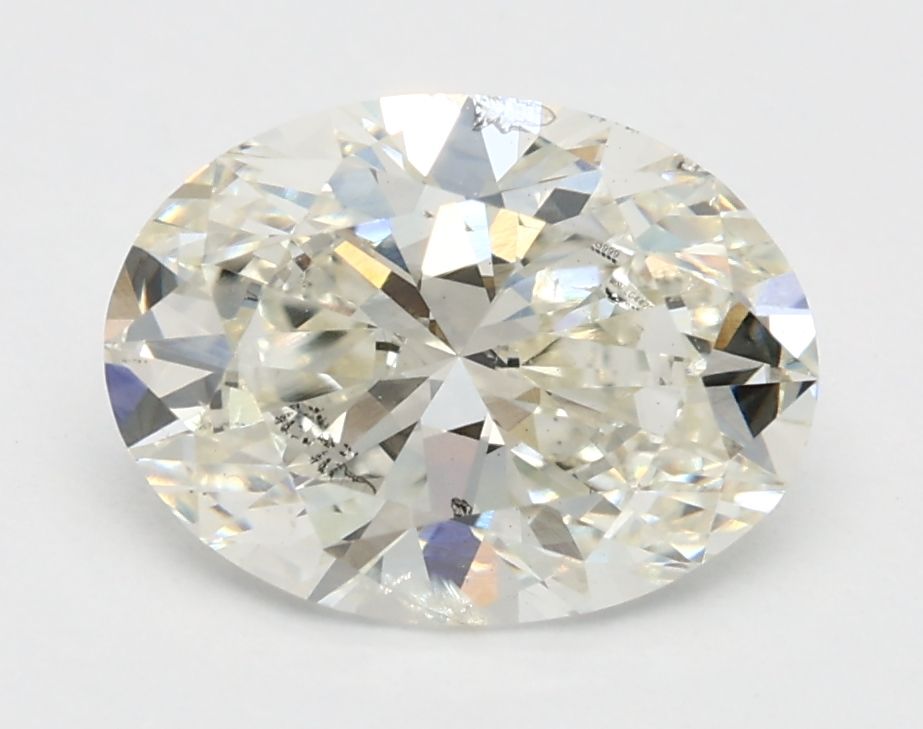 1.72 ct. oval Lab Grown Diamond front image