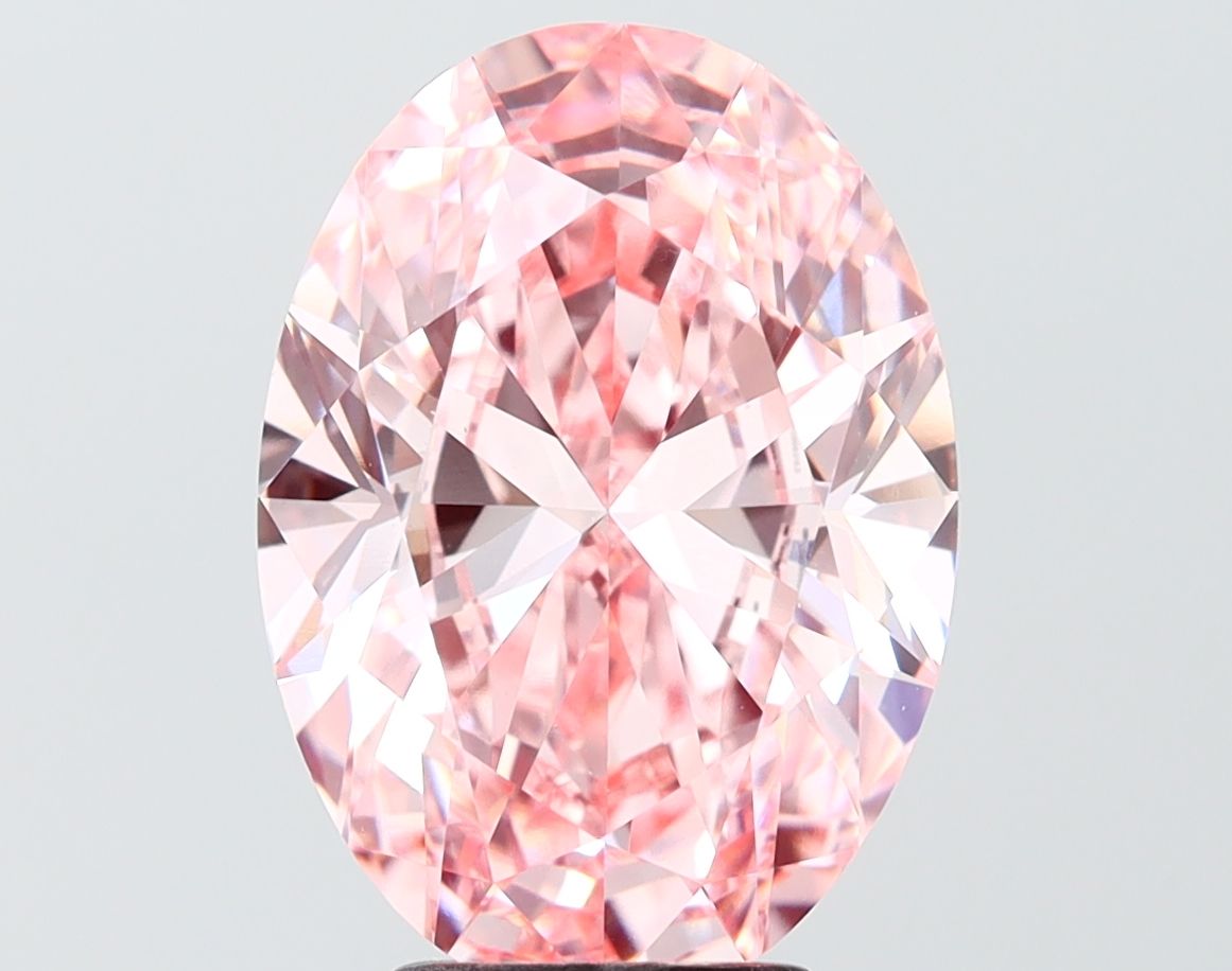 5.02 ct. oval Lab Grown Diamond front image