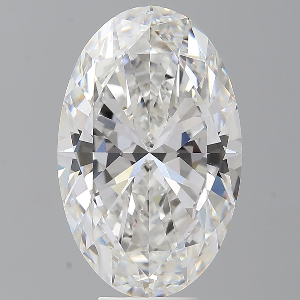 8.07 ct. oval Lab Grown Diamond front image