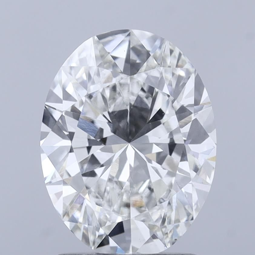 1.68 ct. oval Lab Grown Diamond front image