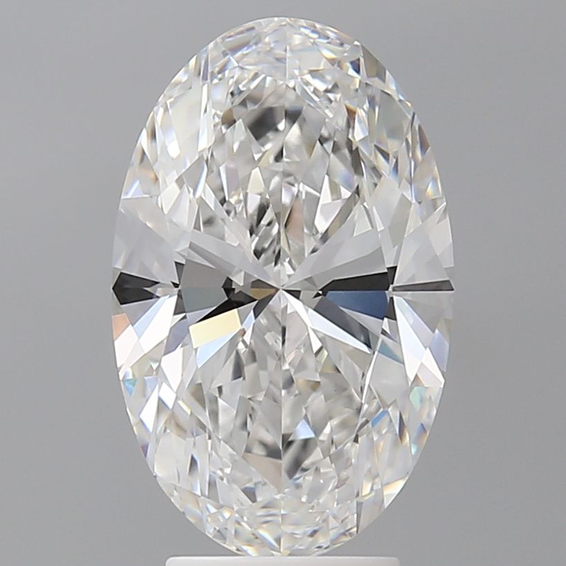 4.08 ct. oval Lab Grown Diamond front image