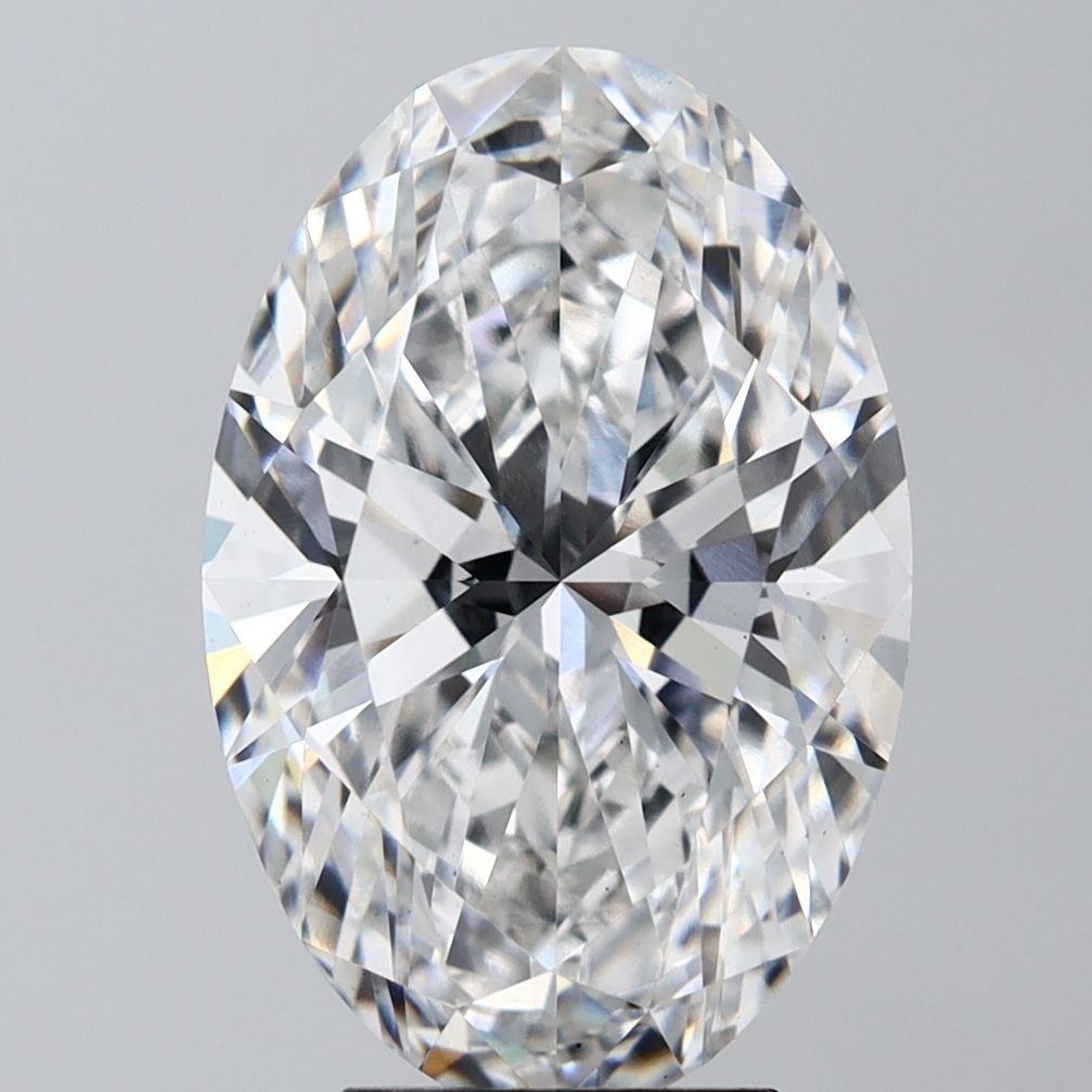 5.08 ct. oval Lab Grown Diamond front image