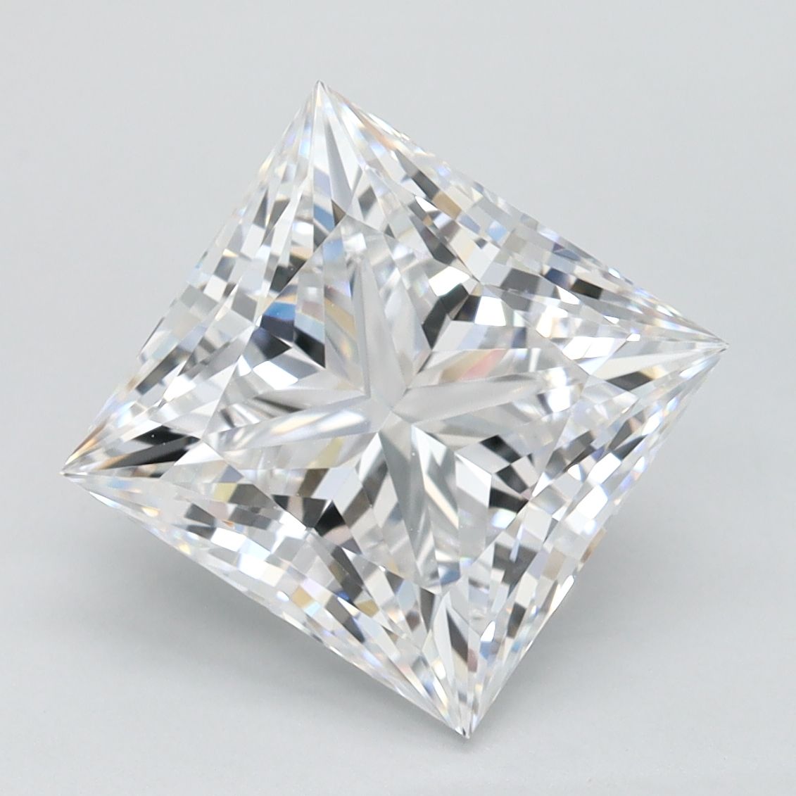 3.14 ct. princess Lab Grown Diamond front image