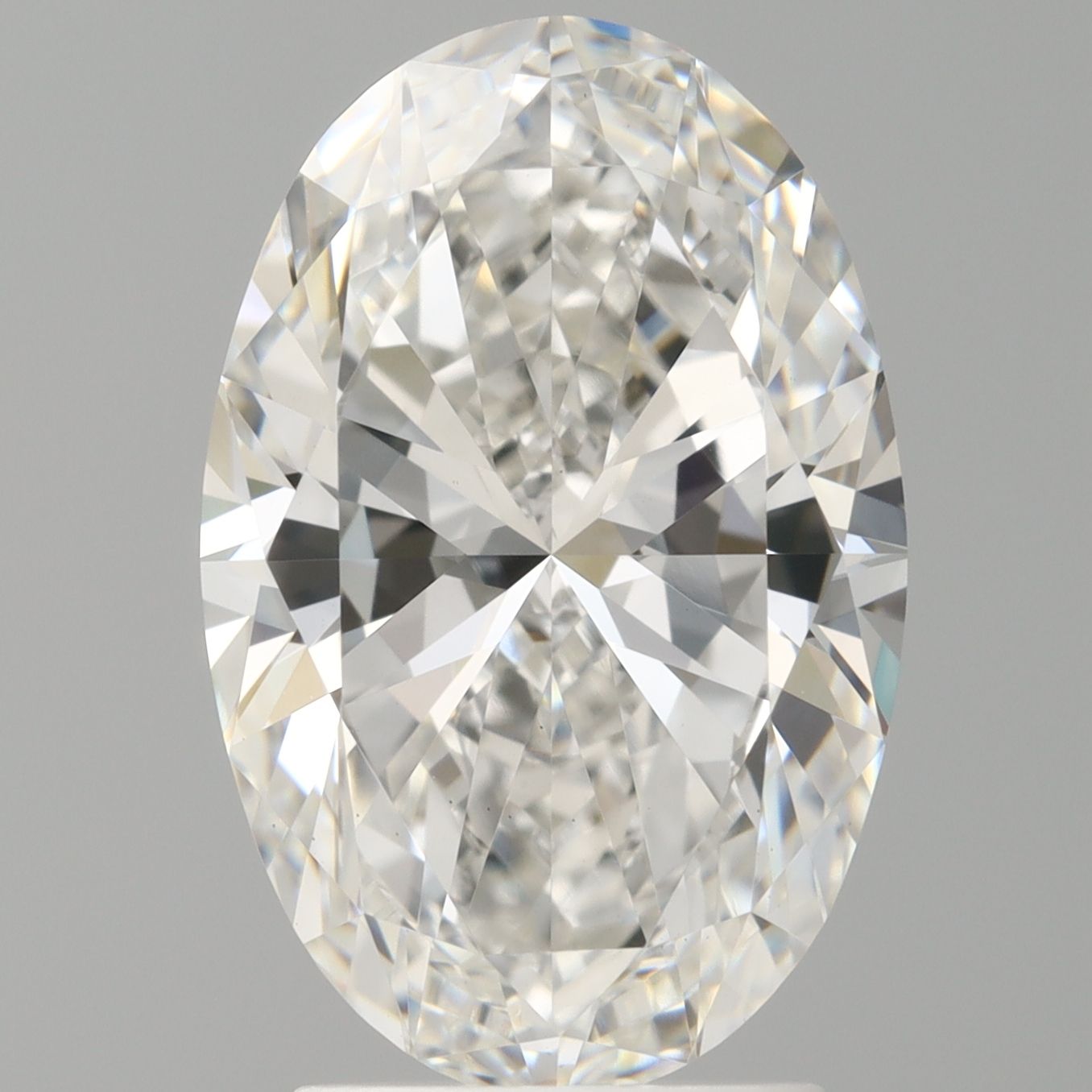 3.09 ct. oval Lab Grown Diamond front image
