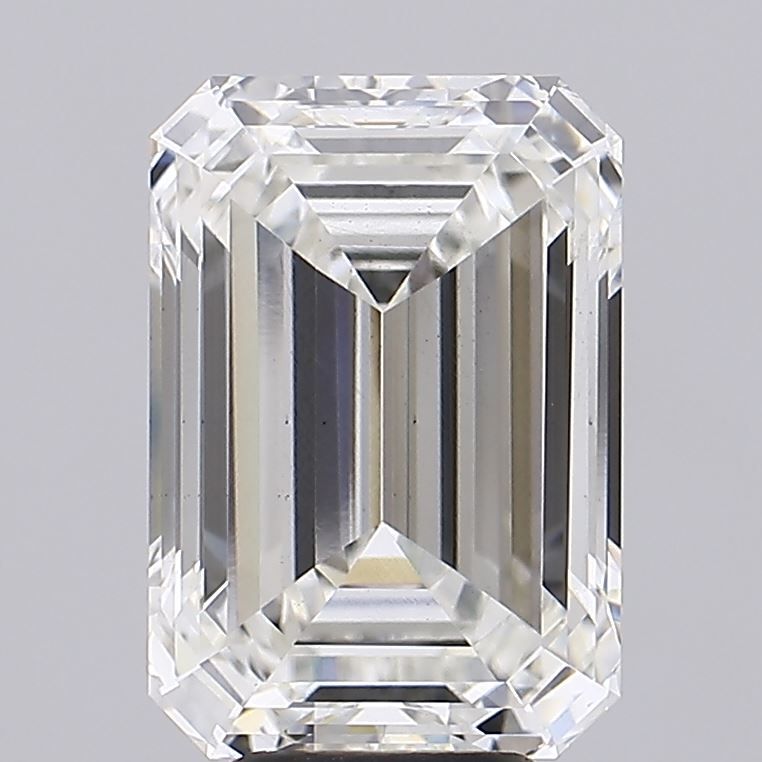 7.08 ct. emerald Lab Grown Diamond front image