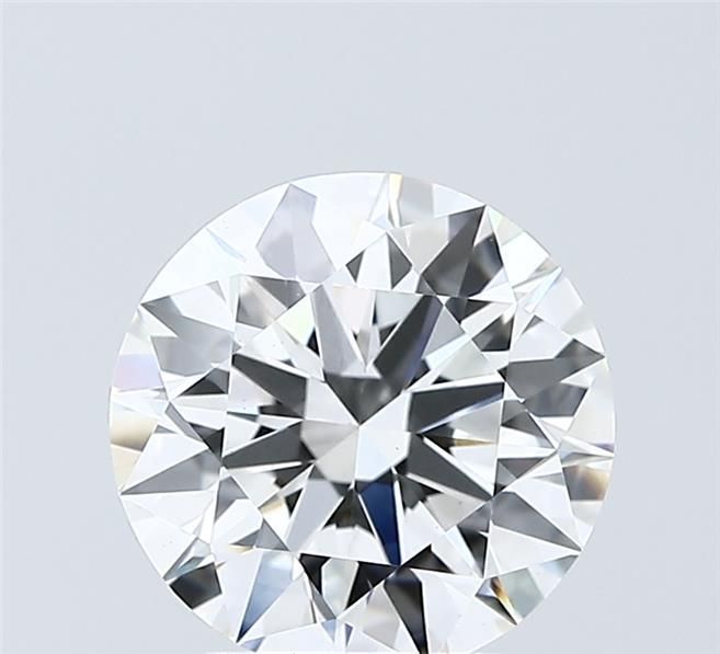 2.54 ct. round Lab Grown Diamond front image
