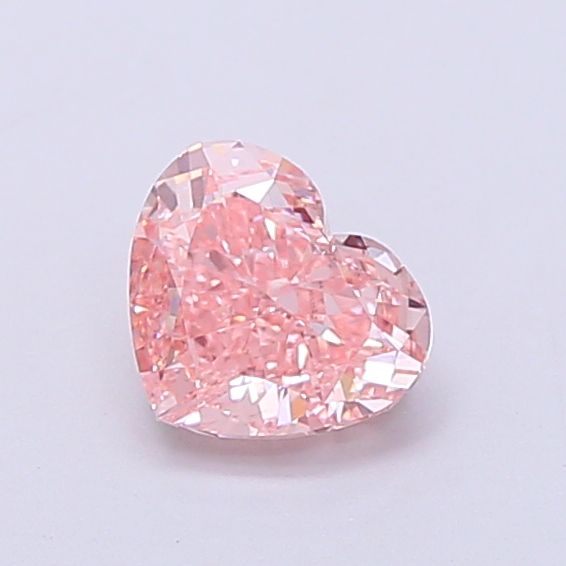 1.0 CT Fancy Vivid Pink HEART