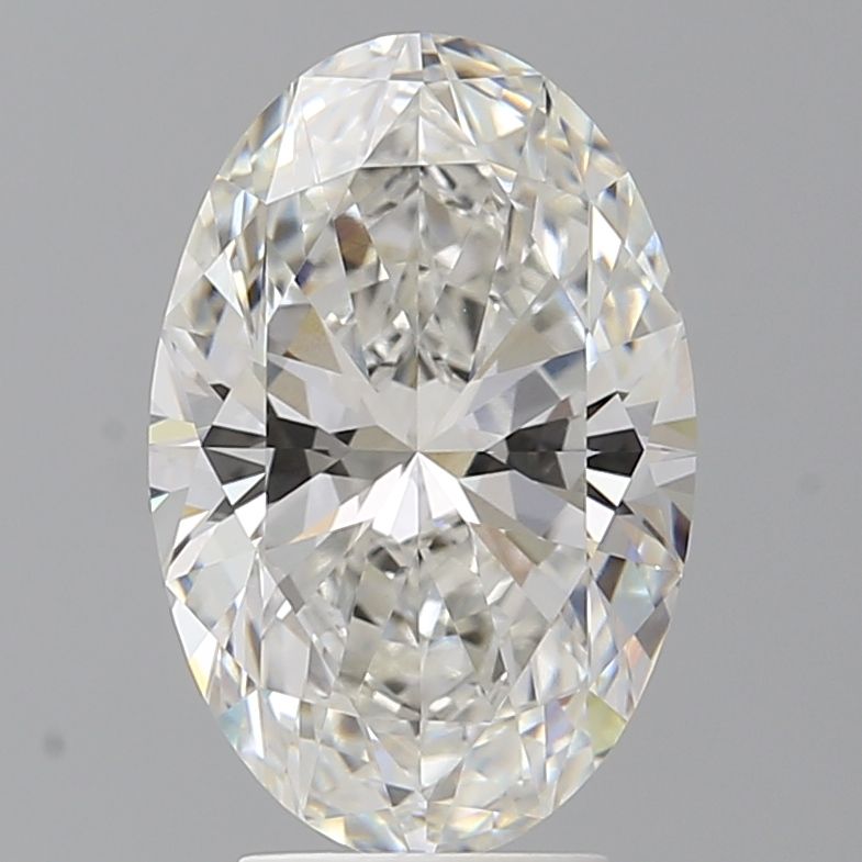 4.09 ct. oval Lab Grown Diamond front image