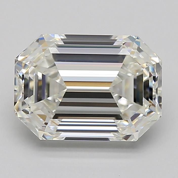 Diamant Émeraude 2.33 ct - Couleur H - Pureté IF