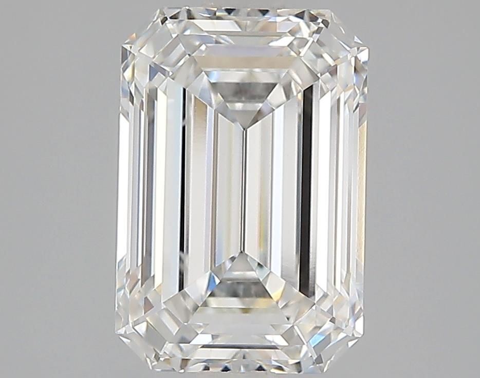 Diamant Émeraude 3.07 ct - Couleur G - Pureté VVS2
