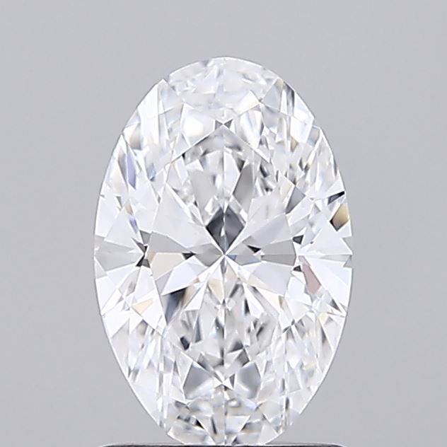 0.95 ct. oval Lab Grown Diamond front image