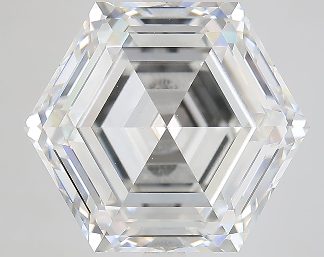 9.45 ct lab-grown Hexagonal Diamond