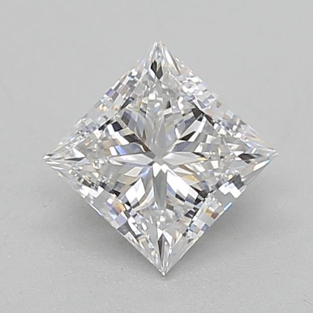 0.69 ct. princess Lab Grown Diamond front image