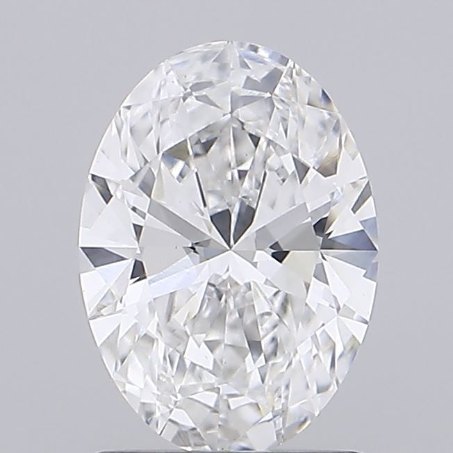 1.24 ct. oval Lab Grown Diamond front image
