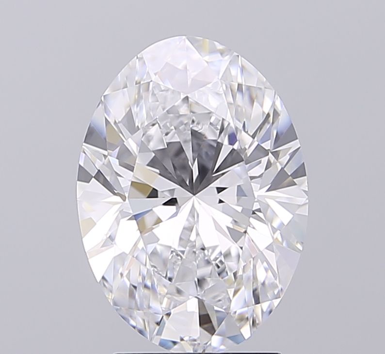 3.01 ct. oval Lab Grown Diamond front image
