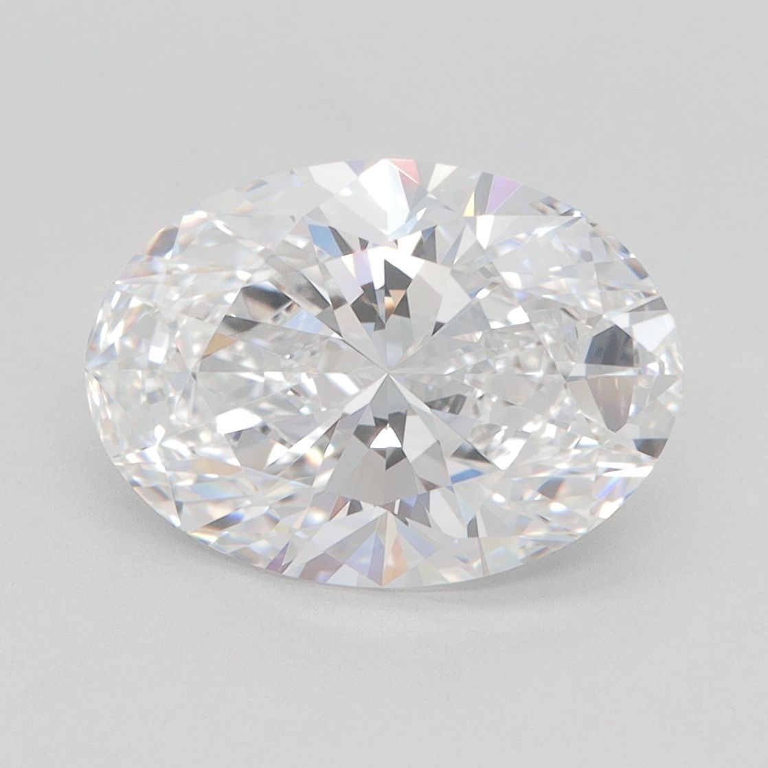 3.03 ct. oval Lab Grown Diamond front image