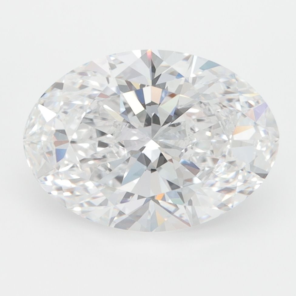 3.03 ct. oval Lab Grown Diamond front image