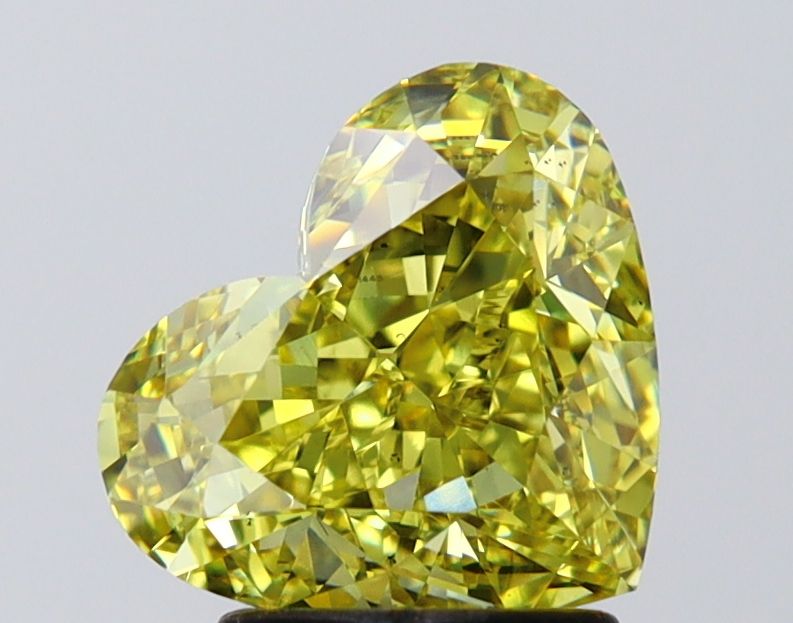 2.57 ct. heart Lab Grown Diamond front image