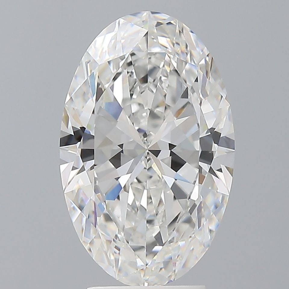 4.10 ct. oval Lab Grown Diamond front image