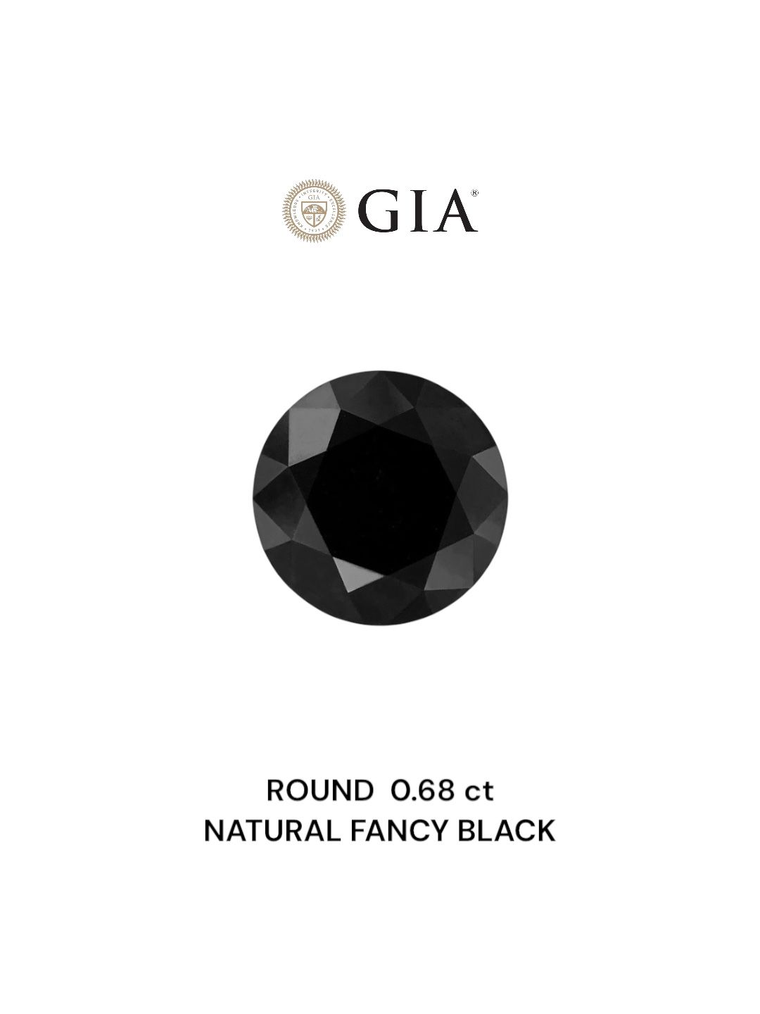 0.68 ct Round diamond