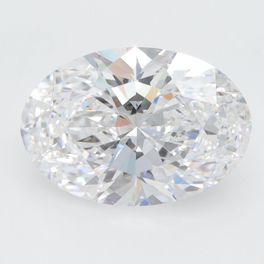 3.27 ct. oval Lab Grown Diamond front image