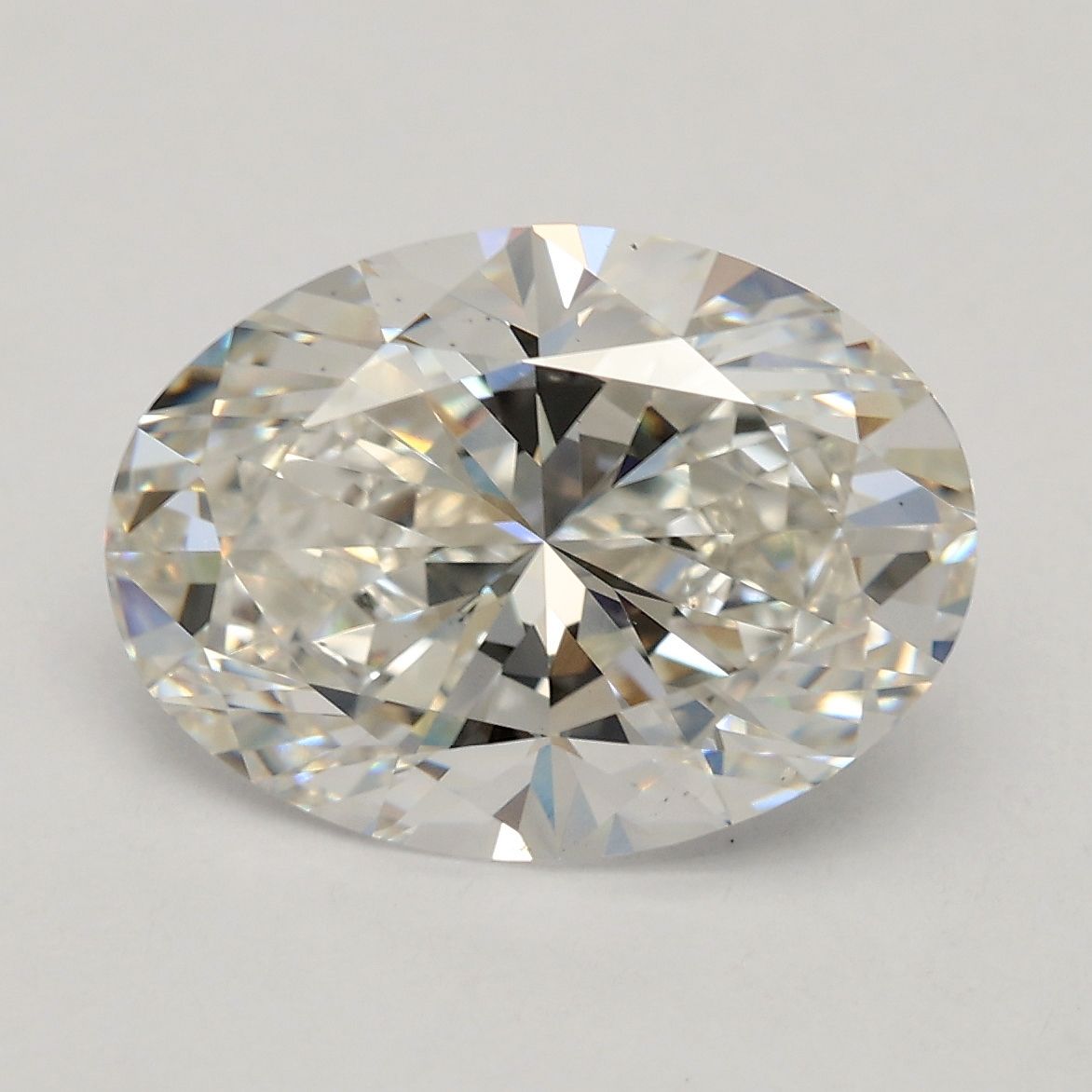 3.02 ct. oval Lab Grown Diamond front image