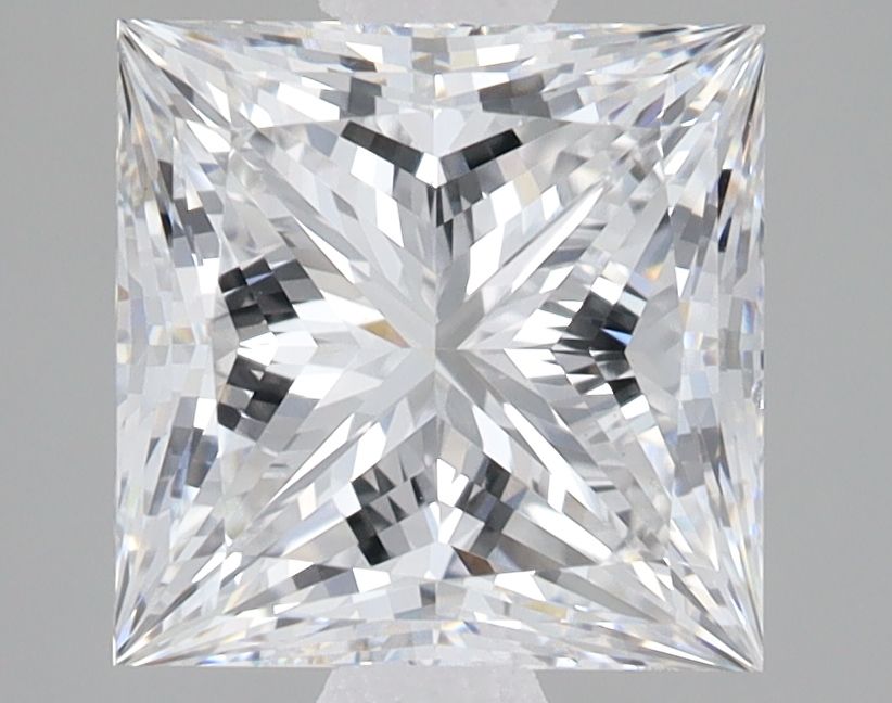 3.41 ct. princess Lab Grown Diamond front image