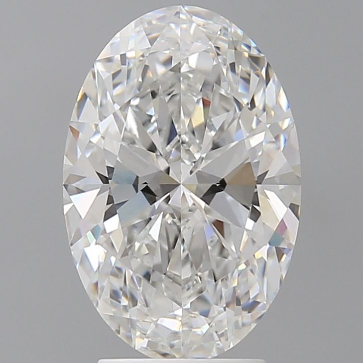 3.55 ct. oval Lab Grown Diamond front image