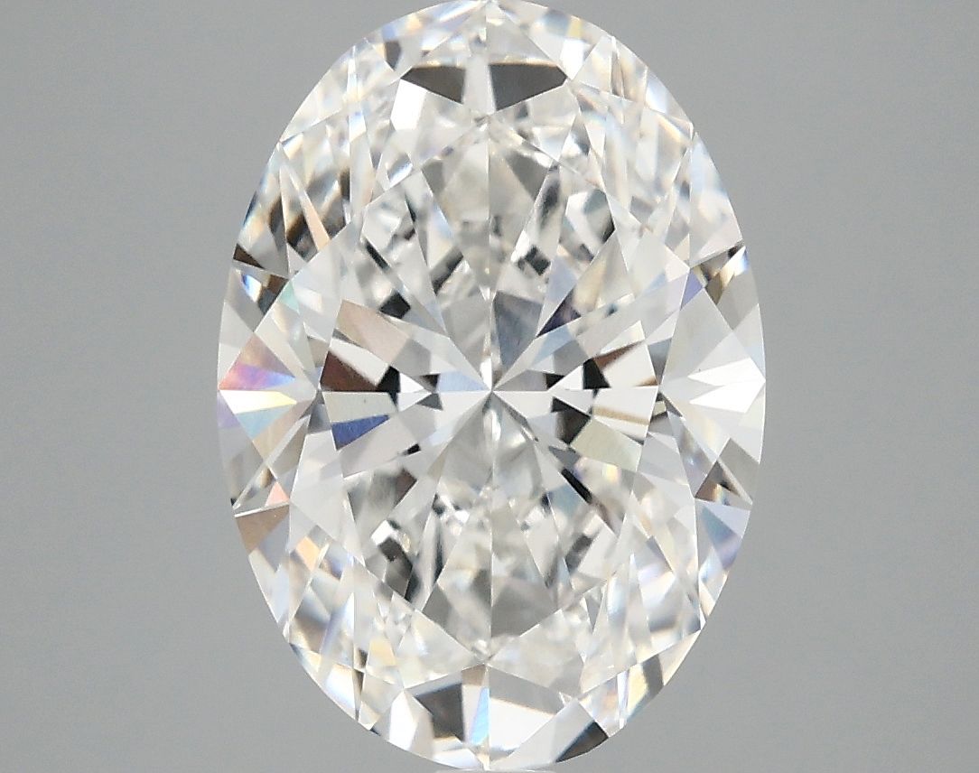 3.88 ct. oval Lab Grown Diamond front image