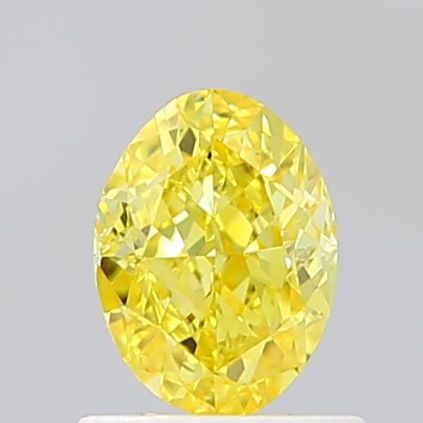 1.01 CT Fancy Vivid Yellow OVAL
