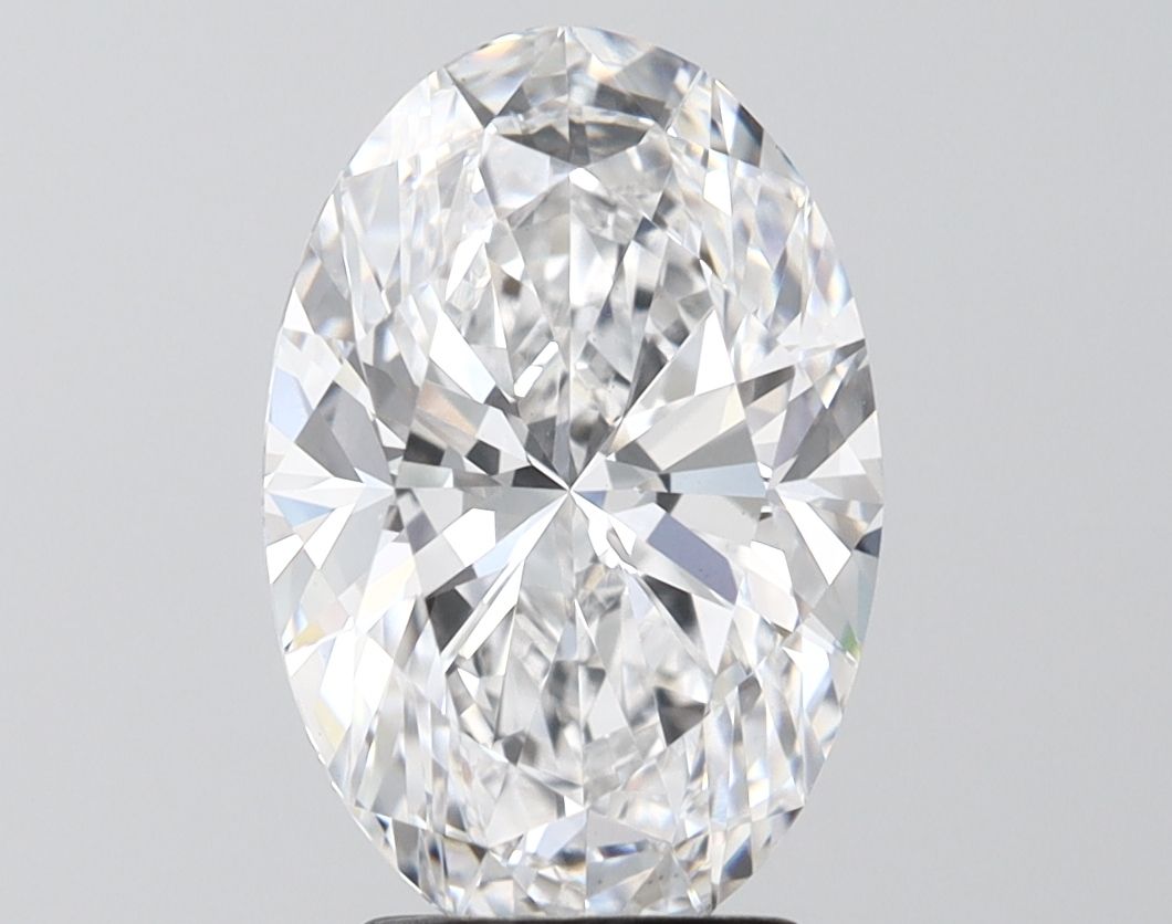 3.50 ct. oval Lab Grown Diamond front image