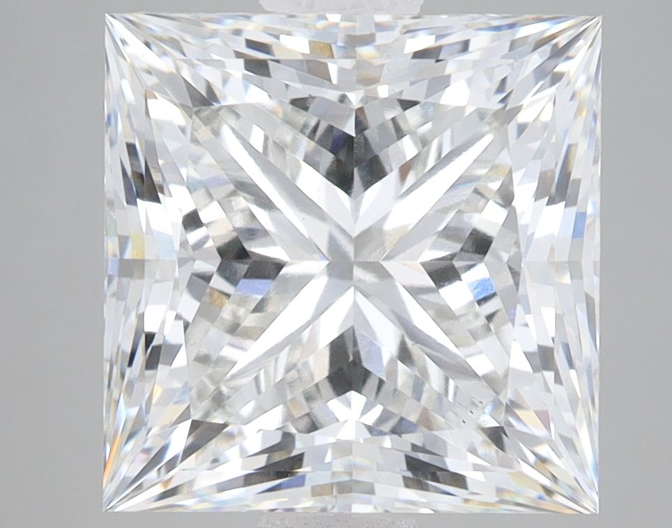 6.22 ct. princess Lab Grown Diamond front image