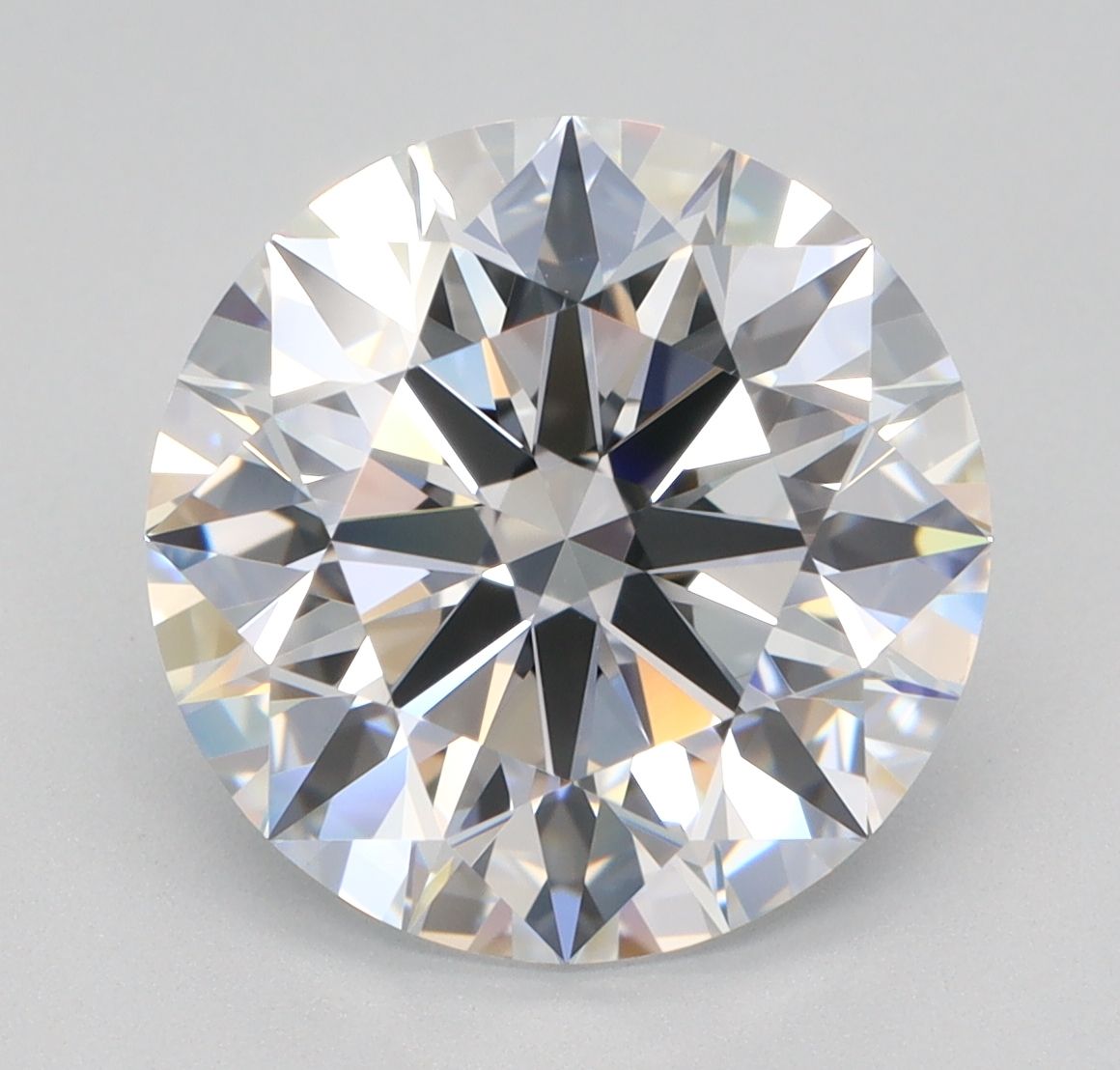 Diamant Rond 3.45 ct - Couleur D - Pureté VVS1