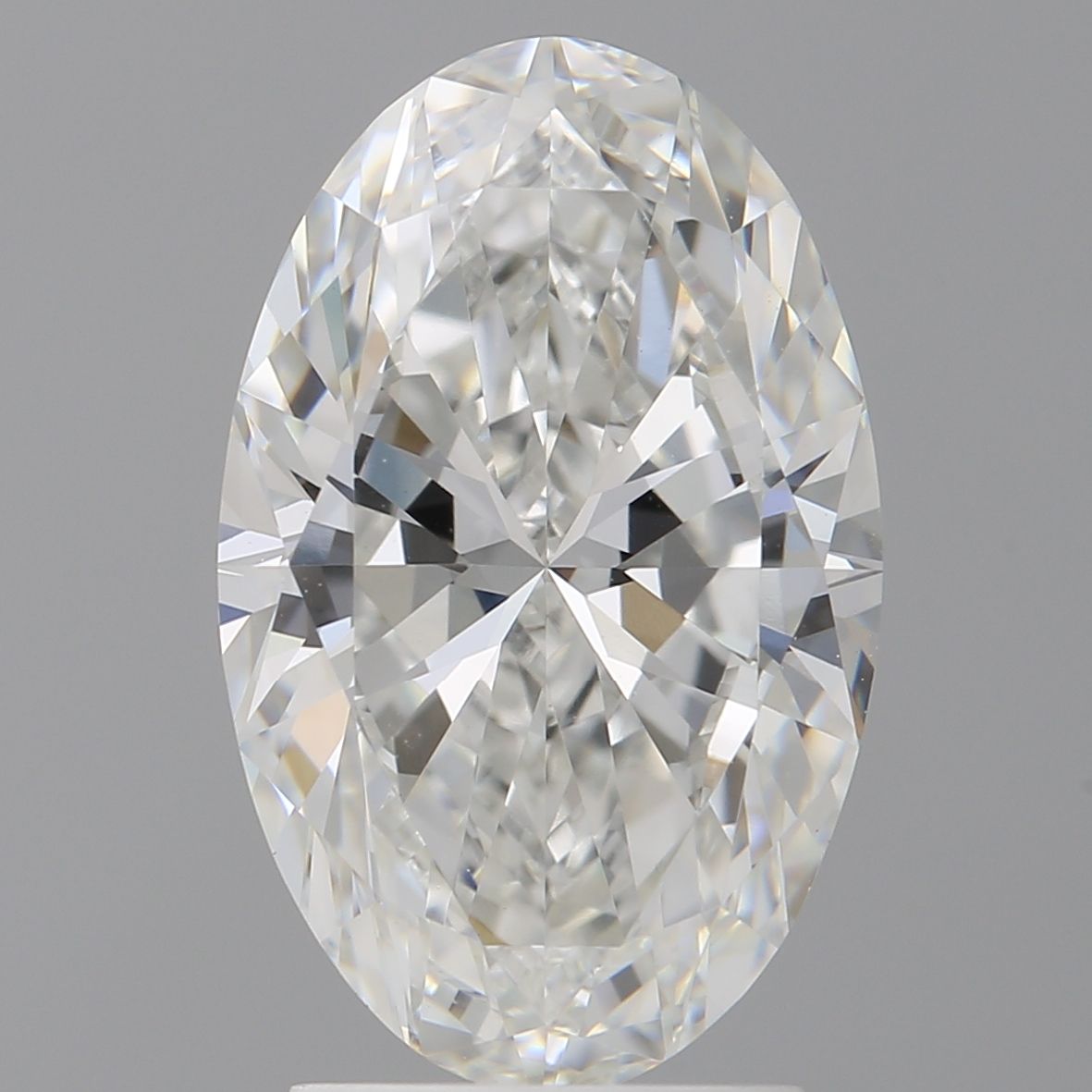 3.04 ct. oval Lab Grown Diamond front image