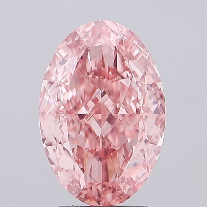 3.09 ct. oval Lab Grown Diamond front image
