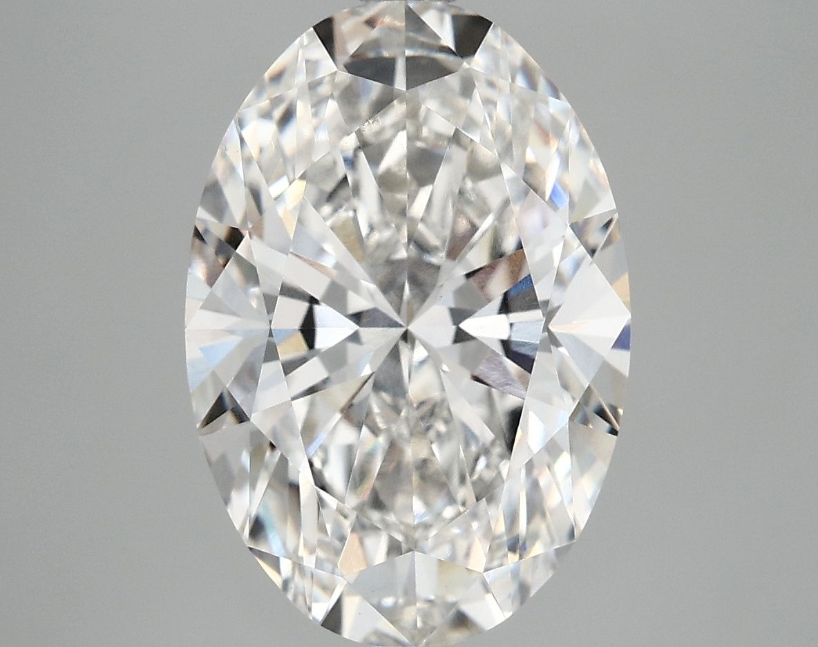 5.07 ct. oval Lab Grown Diamond front image