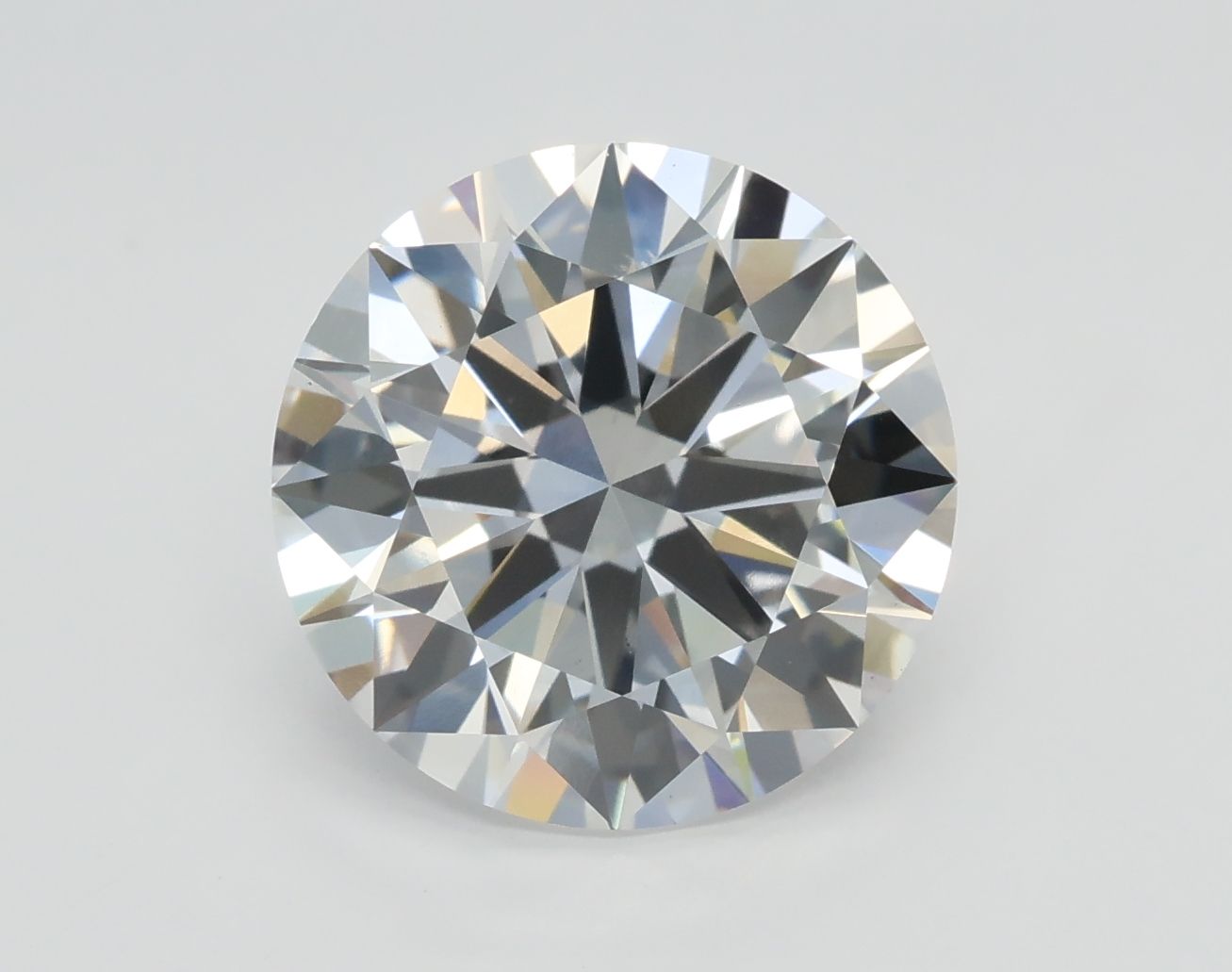 4.02 ct. round Lab Grown Diamond front image