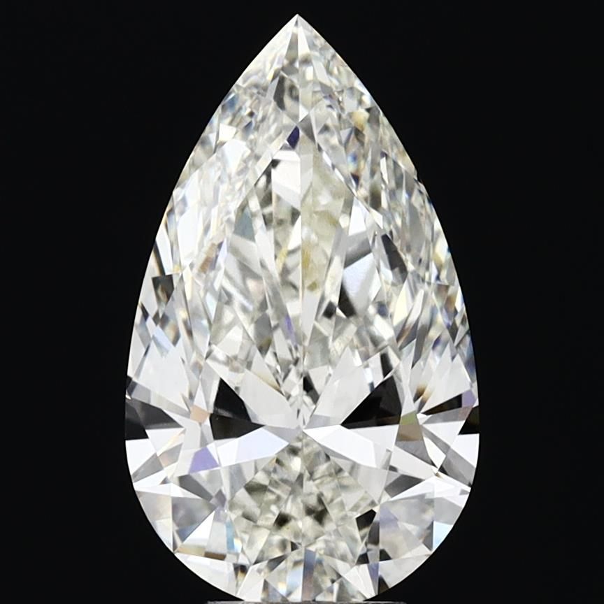 6.65 ct. pear Lab Grown Diamond front image