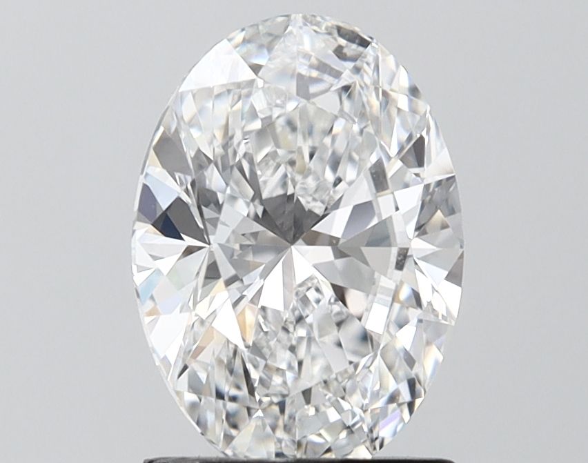 2.01 ct. oval Lab Grown Diamond front image