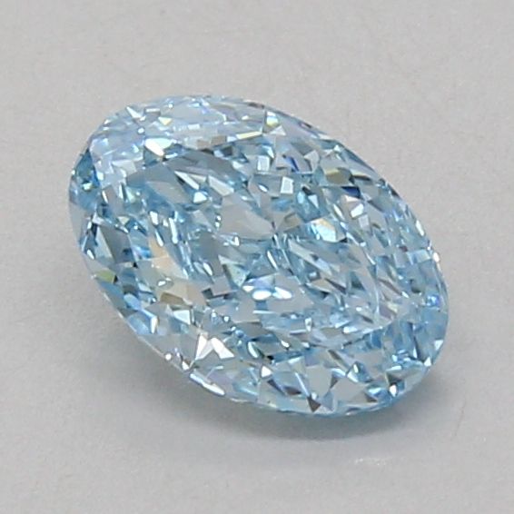 1.08 CT Fancy Vivid Blue OVAL