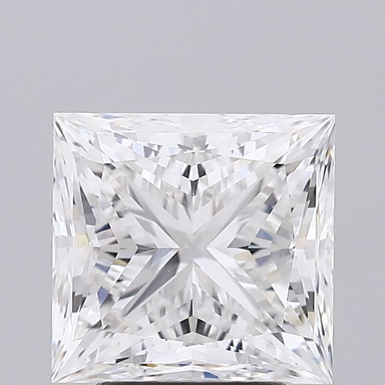 4.00 ct. princess Lab Grown Diamond front image