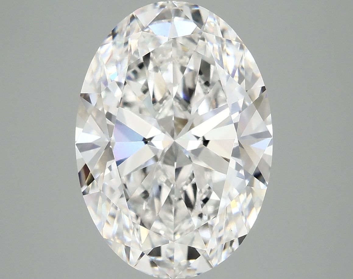 5.03 ct. oval Lab Grown Diamond front image