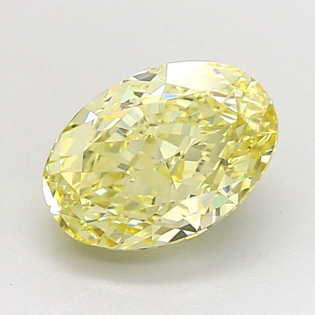 1.51 CT Fancy Yellow OVAL