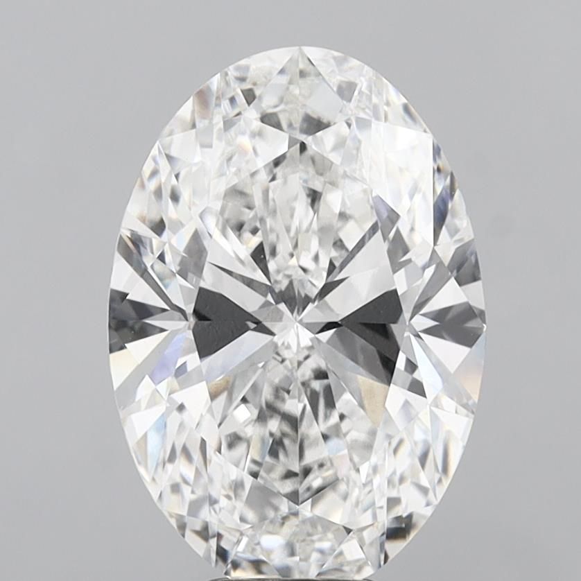 8.02 ct. oval Lab Grown Diamond front image
