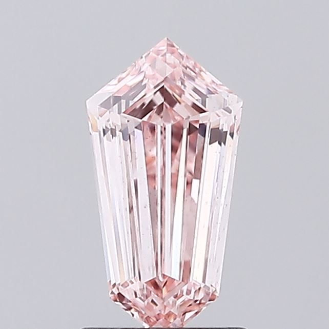 1.23 ct lab-grown Shield Diamond